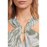 Tommy Bahama Women's Carmela Regal Blooms Halter Dress - Marjoram