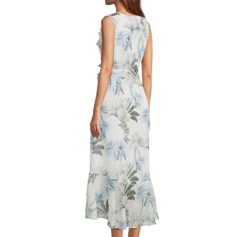 Tommy Bahama Women's Palisade Palms Sleeveless Maxi Dress - White