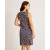 Tommy Bahama Women's Darcy Zebra Bay Sleeveless Dress - Croissant