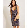 Tommy Bahama Women's Darcy Zebra Bay Sleeveless Dress - Croissant