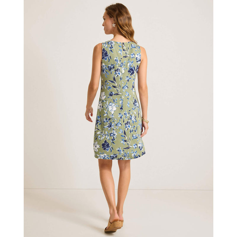 Tommy Bahama Women's Darcy Floral Flourish Sleeveless Dress - Dusty Thyme