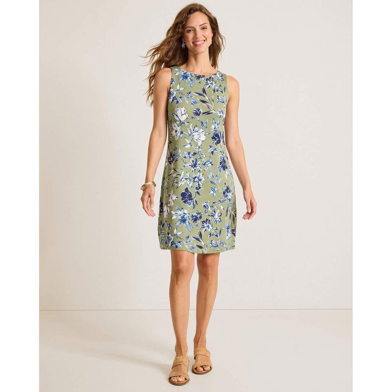 Tommy Bahama Women's Darcy Floral Flourish Sleeveless Dress - Dusty Thyme