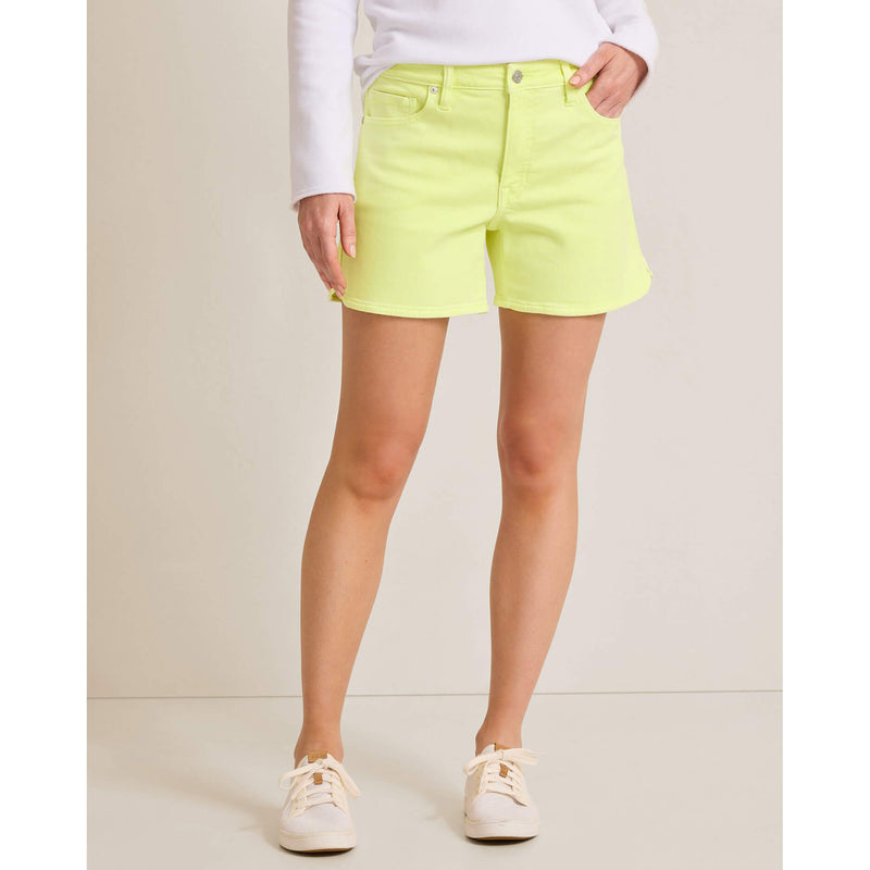 Tommy Bahama Women's 5-Inch Relaxed Denim Shorts - Young Wheat