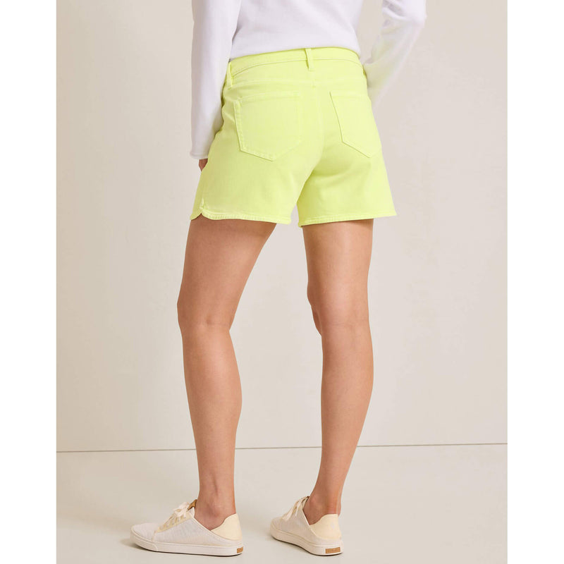 Tommy Bahama Women's 5-Inch Relaxed Denim Shorts - Young Wheat