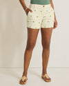 Tommy Bahama Women's 5-Inch Palm Paradise Boracay Shorts - Vanilla Ice
