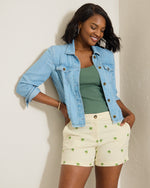 Tommy Bahama Women's 5-Inch Palm Paradise Boracay Shorts - Vanilla Ice
