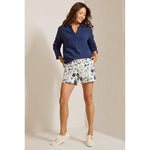 Tommy Bahama Women's 5-Inch Flora Flourish Boracay Shorts - Coconut