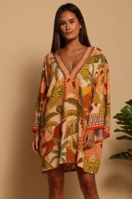 Shore Tabi Tunic Top - Lounging Jaguars