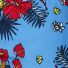 SAXX 5-Inch Oh Buoy 2N1 Volley Hawaiian Pizza Swim Trunks - Sky