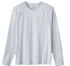 Rhone Men's Reign Long Sleeve Trim Fit T-Shirt - Gray Space Dye