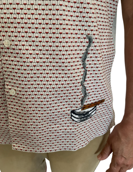 Stock Stogie Short Sleeve Sport Shirt - Multi