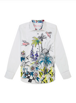 Robert Graham When Pigs Fly Classic Fit Sport Shirt - White - FINAL SALE