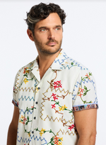 Robert Graham Marettimo Short Sleeve Classic Fit Sport Shirt - Multi - FINAL SALE
