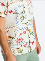 Robert Graham Marettimo Short Sleeve Classic Fit Sport Shirt - Multi - FINAL SALE