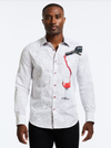 Robert Graham Grenashe Classic Fit Sport Shirt - White - FINAL SALE