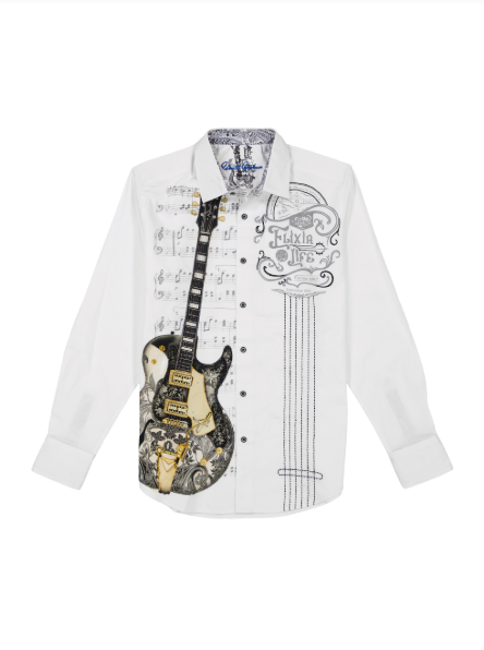 Robert Graham Elixir Of Life Classic Fit Sport Shirt - White - FINAL SALE