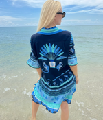 Islapayal Lisbon Placement Dress - Monkey Navy