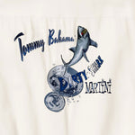 TBLV Tommy Bahama Mens Original Sample Dirty Shark Martini Camp Shirt - Continental