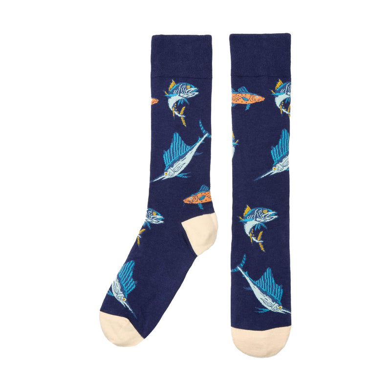 Tommy Bahama Men's Tide And Seek Socks - Coastline
