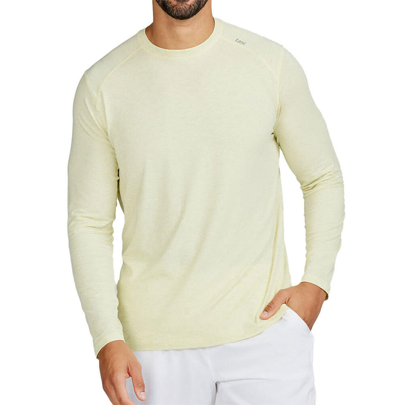 Tasc Carrolton Long Sleeve T-Shirt - Limelight Heather