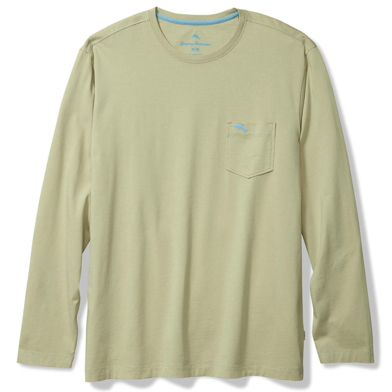 Tommy Bahama Men's New Bali Skyline Long Sleeve T-Shirt - Stormy Beach