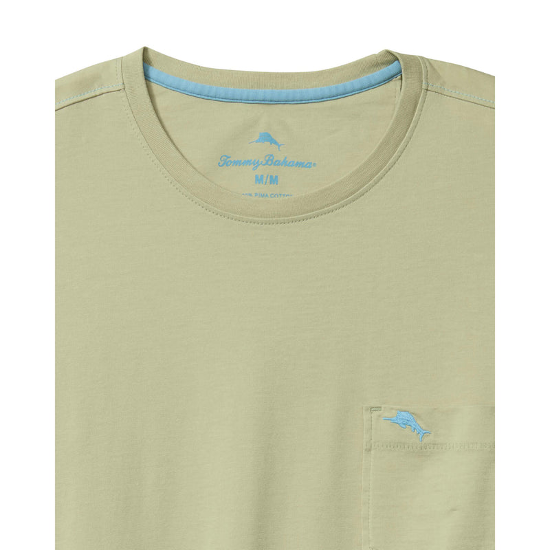 Tommy Bahama Men's New Bali Skyline Long Sleeve T-Shirt - Stormy Beach
