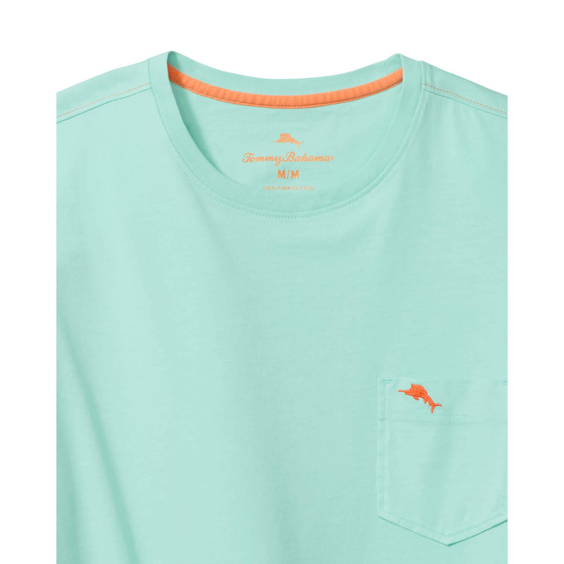 Tommy Bahama Men's New Bali Skyline Long Sleeve T-Shirt - Aquarius
