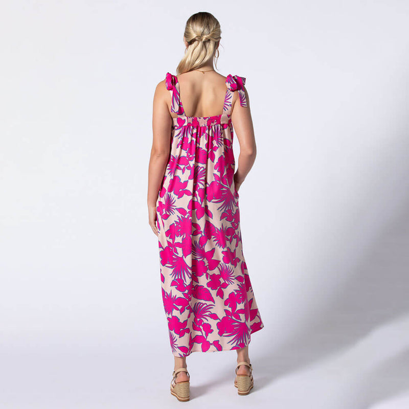 Tori Richard 5 O'Clock Shadow Camilla Dress - Buff - FINAL SALE