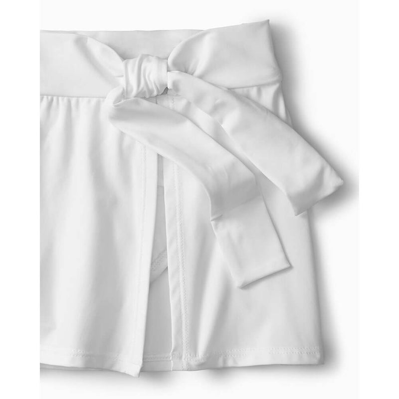 Tommy Bahama Pearl Skirted Hipster Bikini Bottom - White - FINAL SALE