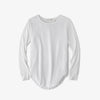 Tasc Womens Longline Long Sleeve T-Shirt - White - FINAL SALE