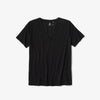 Tasc Womens All Day V-Neck T-Shirt - Black - FINAL SALE