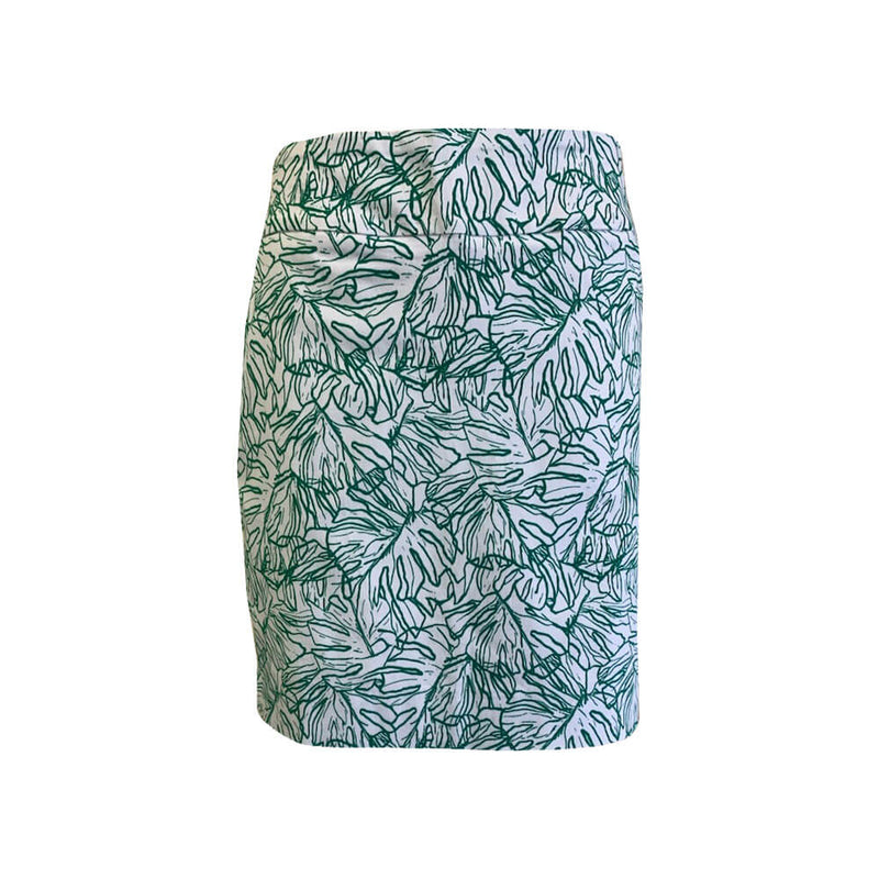 UP! Green Monstera Skort - Green Monstera - FINAL SALE