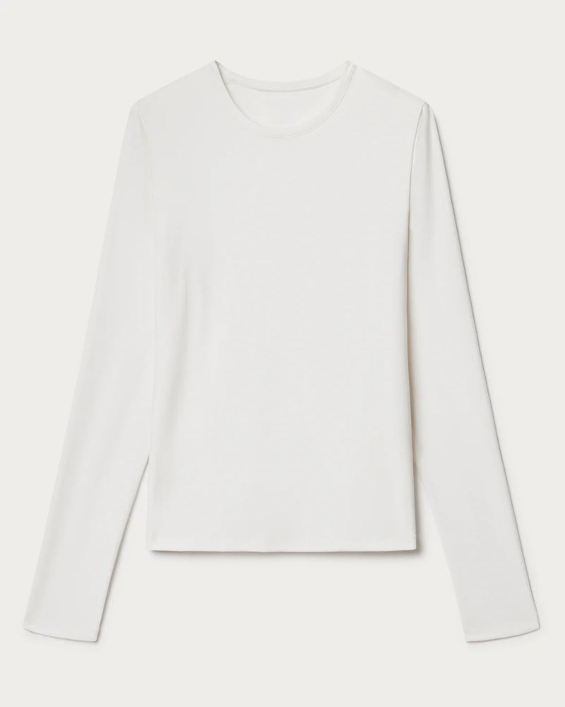 Rhone Women's Ultimate Layer Long Sleeve T-Shirt - Snow White
