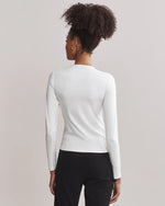 Rhone Women's Ultimate Layer Long Sleeve T-Shirt - Snow White