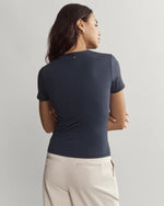 Rhone Women's Ultimate Layer T-Shirt - Navy Blue
