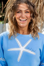 West Indies Wear Island Girl Hoodie Sweatshirt - Periwinkle