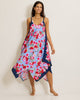 Tommy Bahama Women's Chambray Beach Scarf Dress Cover Up - Mare Navy