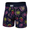 SAXX Vibe Super Soft Disco Fruit Boxer Briefs - Maritime Blue
