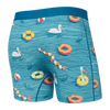 SAXX Vibe Super Soft Swimmers Boxer Briefs - Sea Level