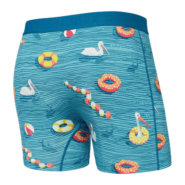 SAXX Vibe Super Soft Swimmers Boxer Briefs - Sea Level