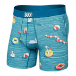 SAXX Vibe Super Soft Swimmers Boxer Briefs - Sea Level