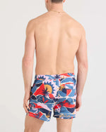 Saxx 5-Inch Oh Buoy 2N1 Volley Swim Trunks - Break Of Dawn - Blue