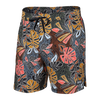SAXX 5-Inch Oh Buoy 2N1 Volley Desert Palms Swim Trunks - Harvest Multi - FINAL SALE