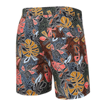 SAXX 5-Inch Oh Buoy 2N1 Volley Desert Palms Swim Trunks - Harvest Multi - FINAL SALE