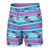 SAXX 5-Inch Oh Buoy 2N1 Volley Jetski Stripe Swim Trunks - Pool - FINAL SALE