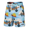 SAXX Vibe Super Soft Baja Bound Boxer Briefs - Chambray Multi