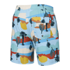 SAXX Vibe Super Soft Baja Bound Boxer Briefs - Chambray Multi