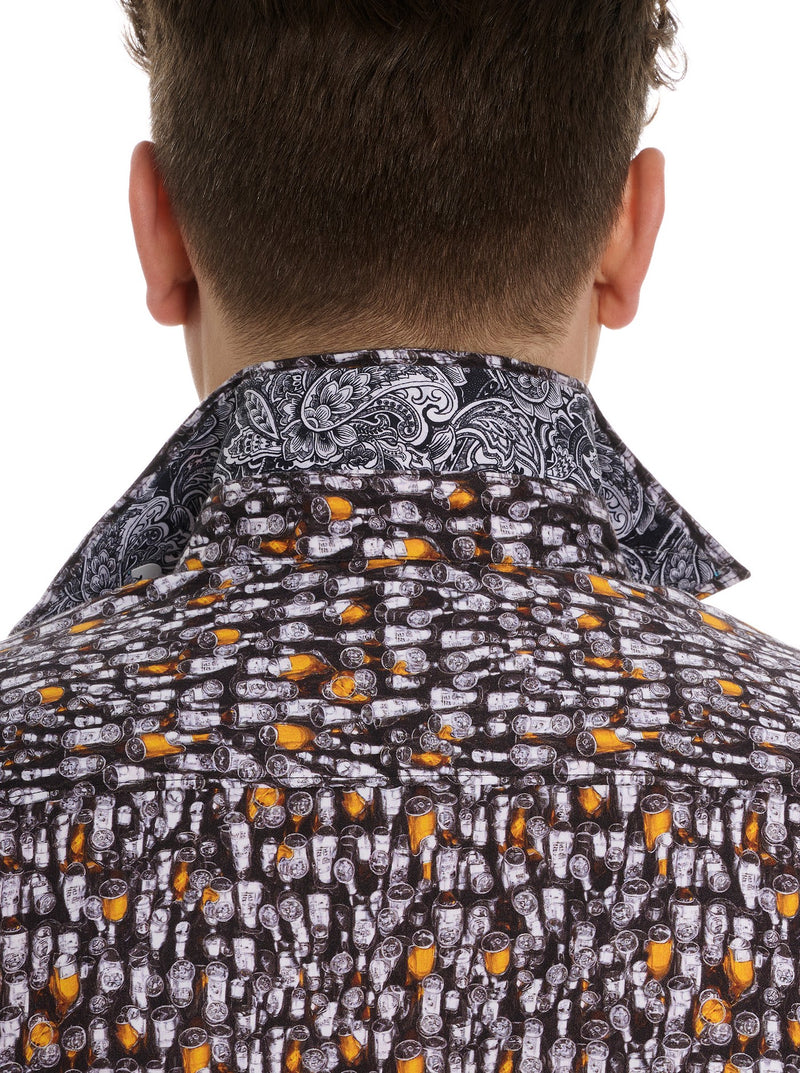 Robert Graham Beer Bash Classic Fit Sport Shirt - Multi - FINAL SALE