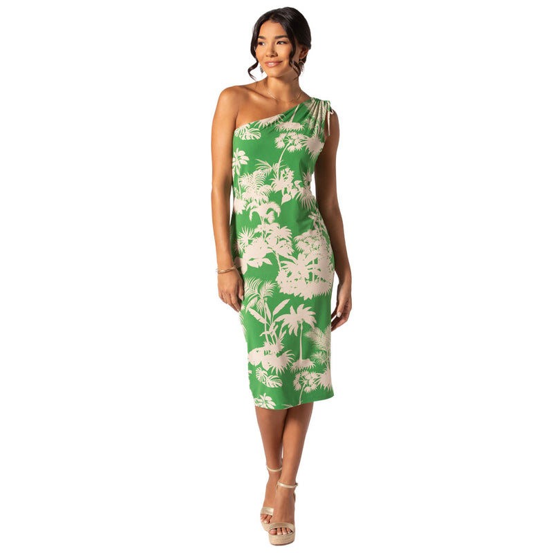 Tori Richard Botanical Garden Keilani Dress - Palm - FINAL SALE