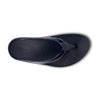 Oofos Women's Oomega Thong Sandals - Black